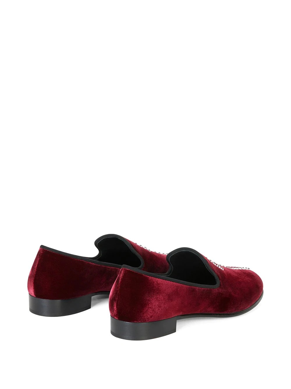 G-Lewis crystal-embellished loafers - 3