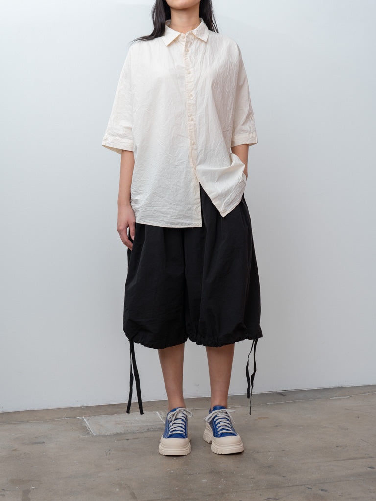 Pli Short PAPER COT - Black - 4