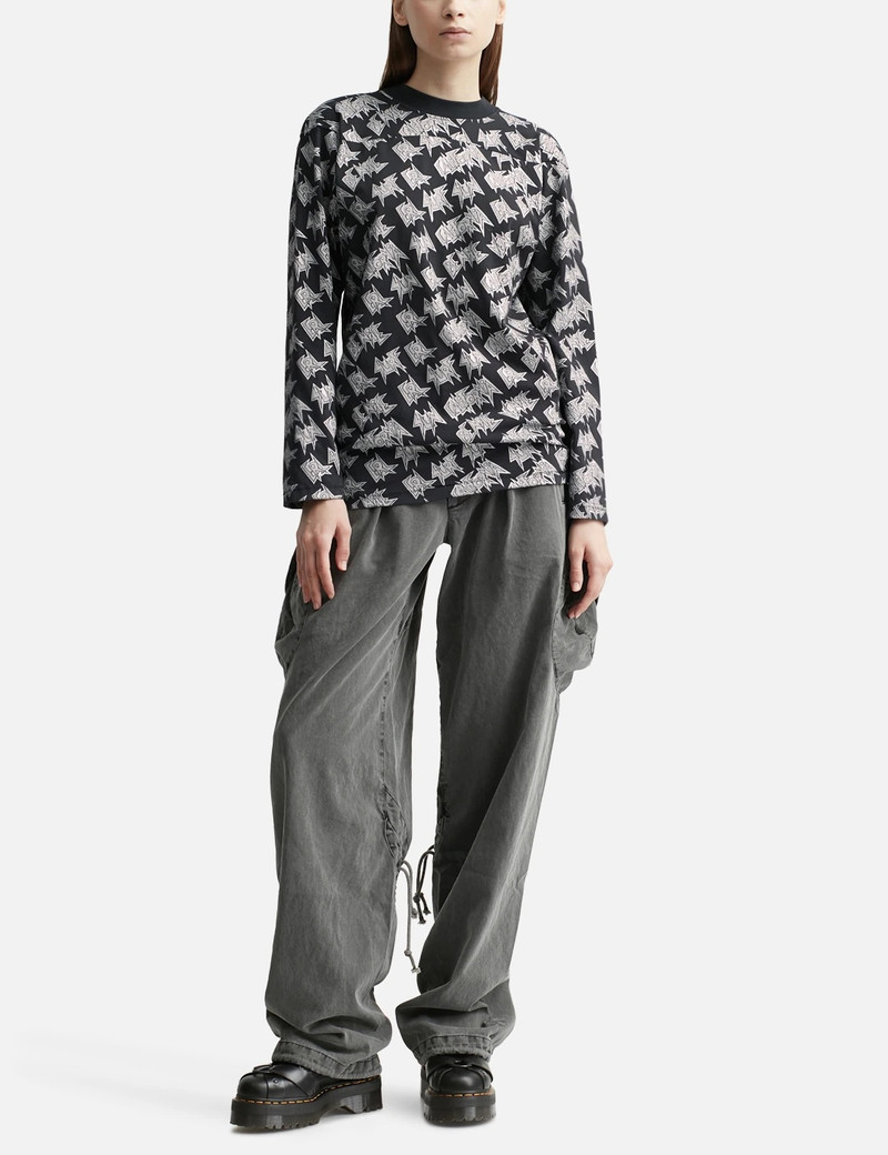 ERL UNISEX MOCK NECK T-SHIRT outlook