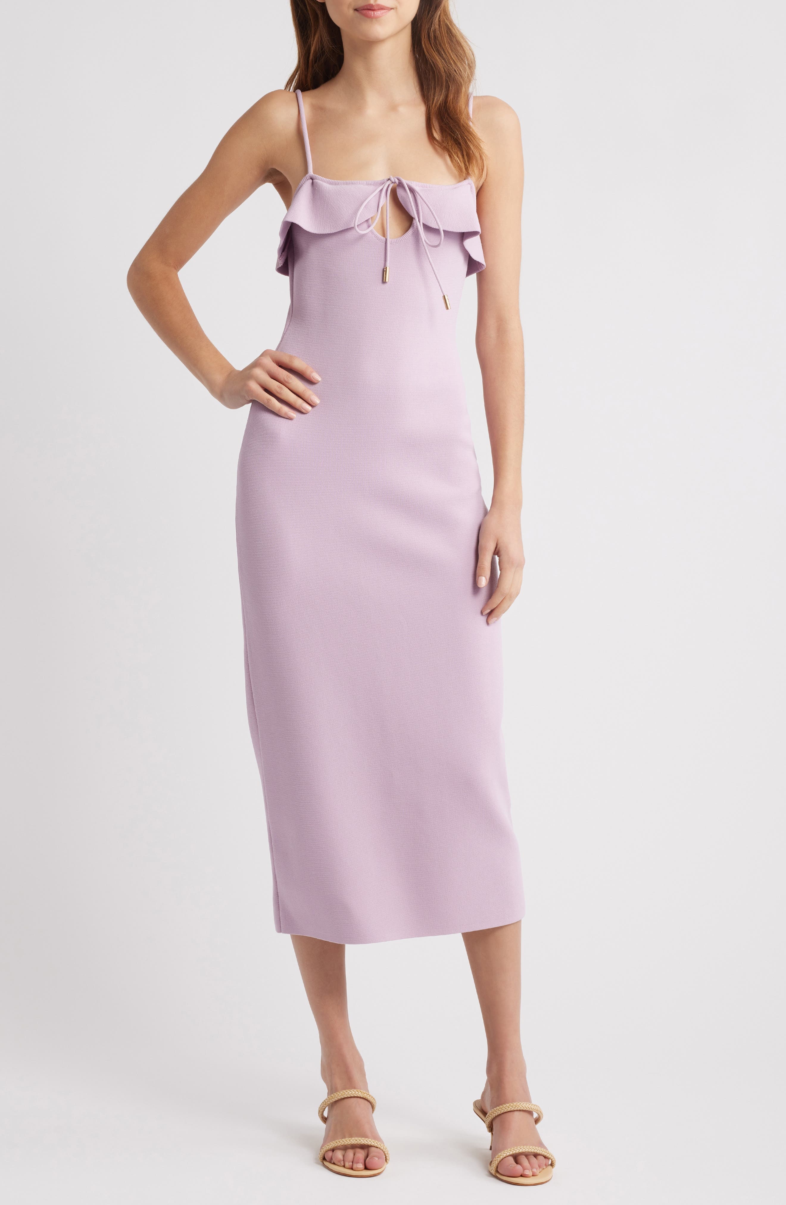 Cult Gaia Ciera Sweater Dress in Sweet Pea at Nordstrom - 1