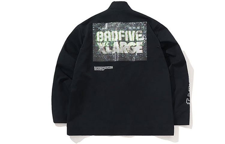 Li-Ning x XLARGE BadFive Graphic Loose Fit Jacket 'Black' AFDP491-2 - 2