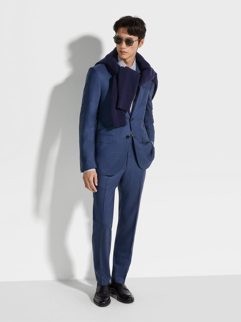 UTILITY BLUE CENTOVENTIMILA WOOL SUIT 1