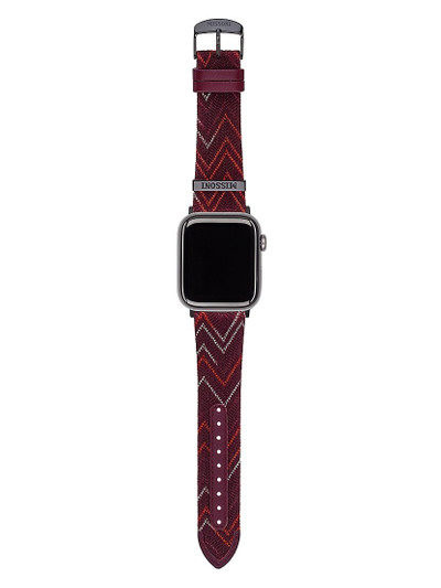 Missoni Missoni Fabric Zigzag Apple Watch Band/24MM outlook