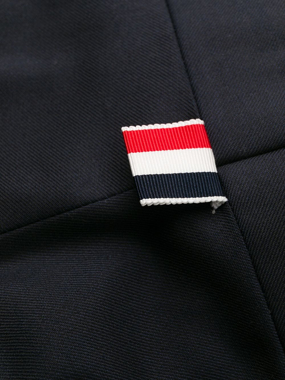 super 120s twill side tab trousers - 7