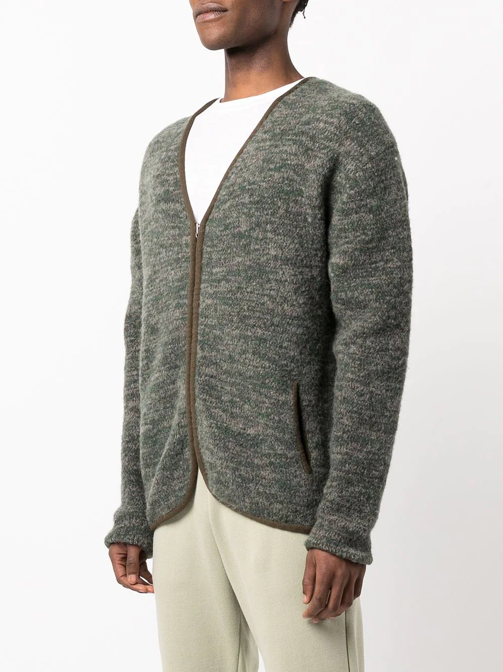 andres full-zip cardigan - 3