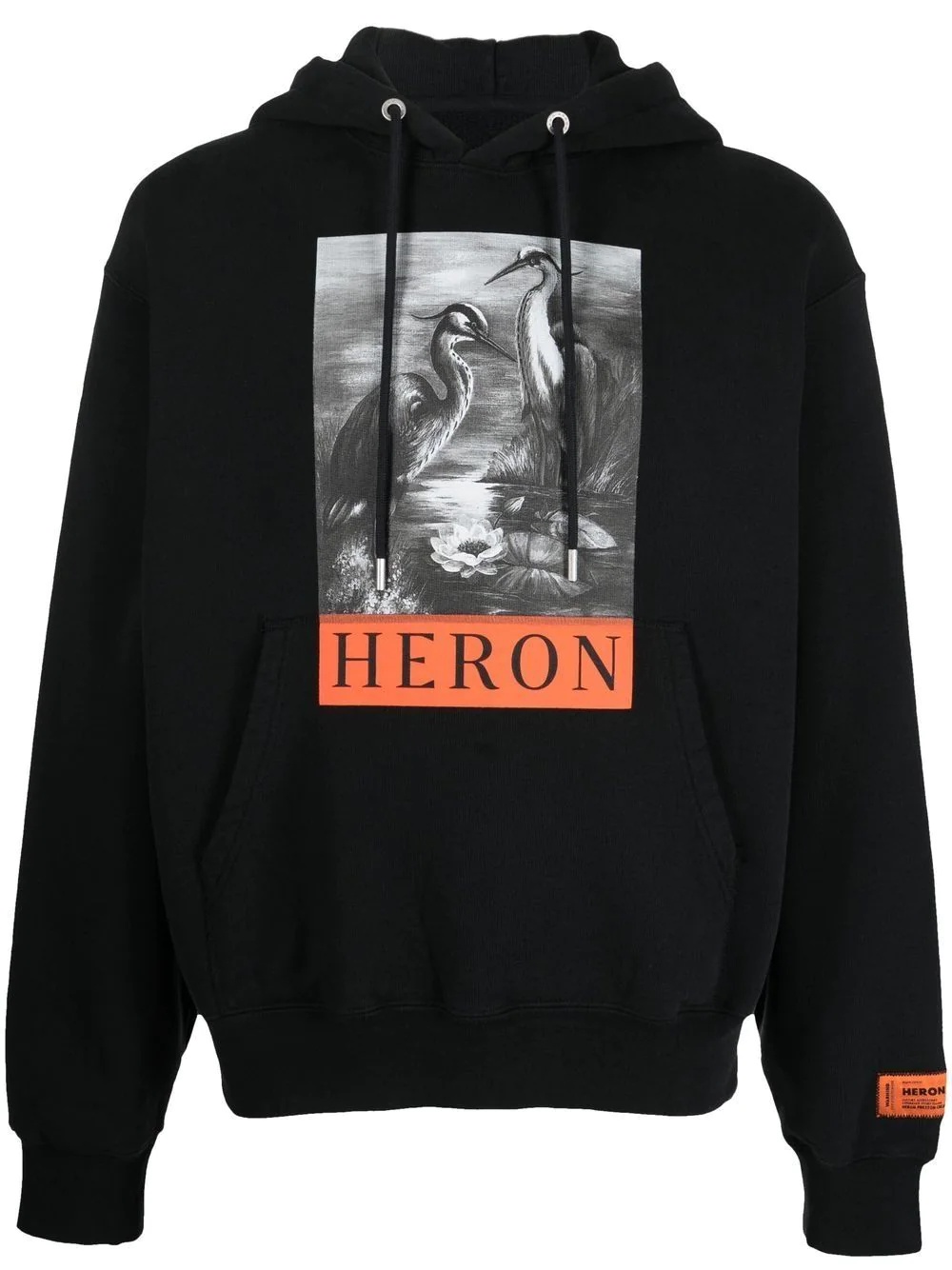 graphic-print hoodie - 1