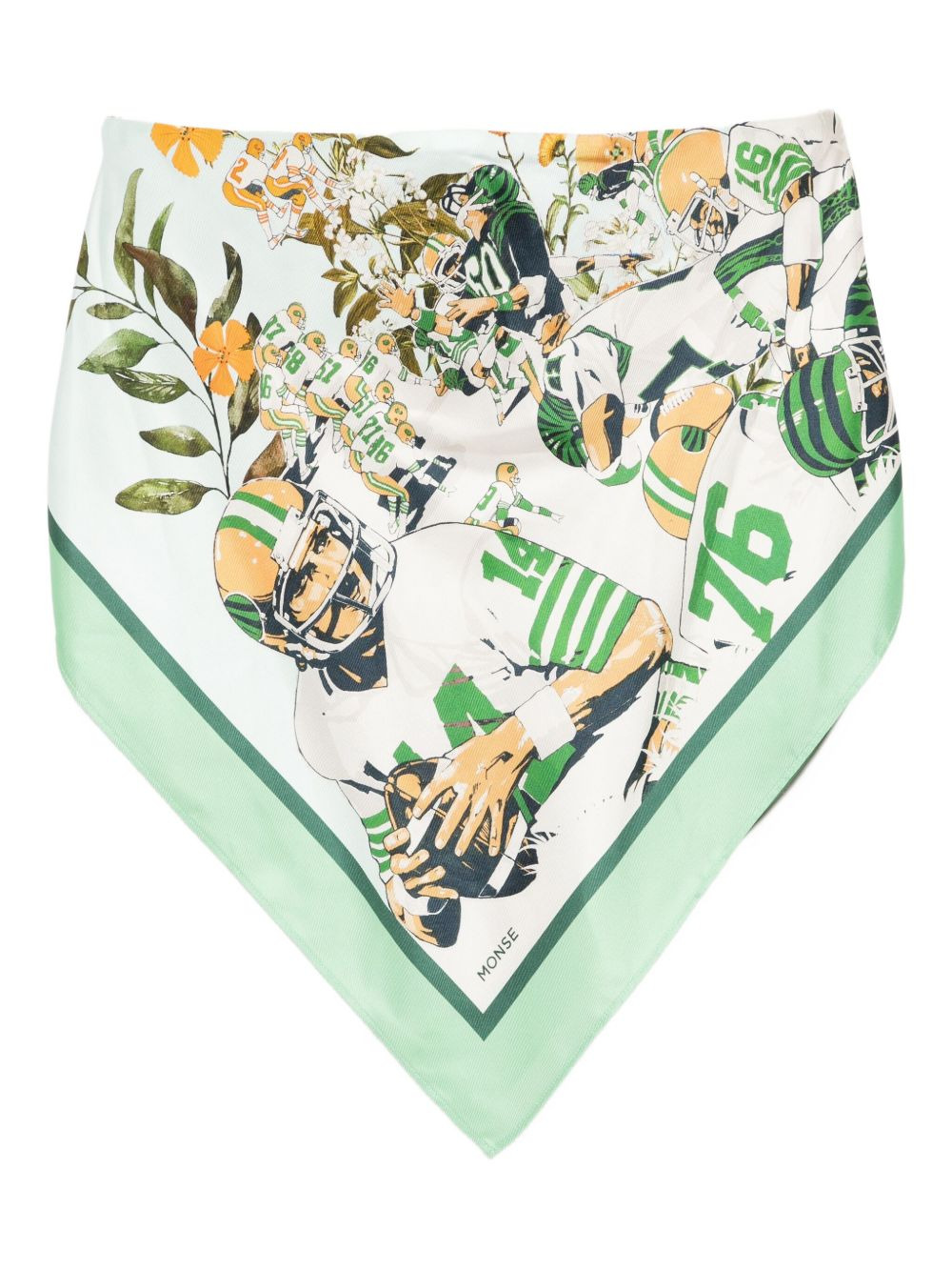 printed bandana top - 1