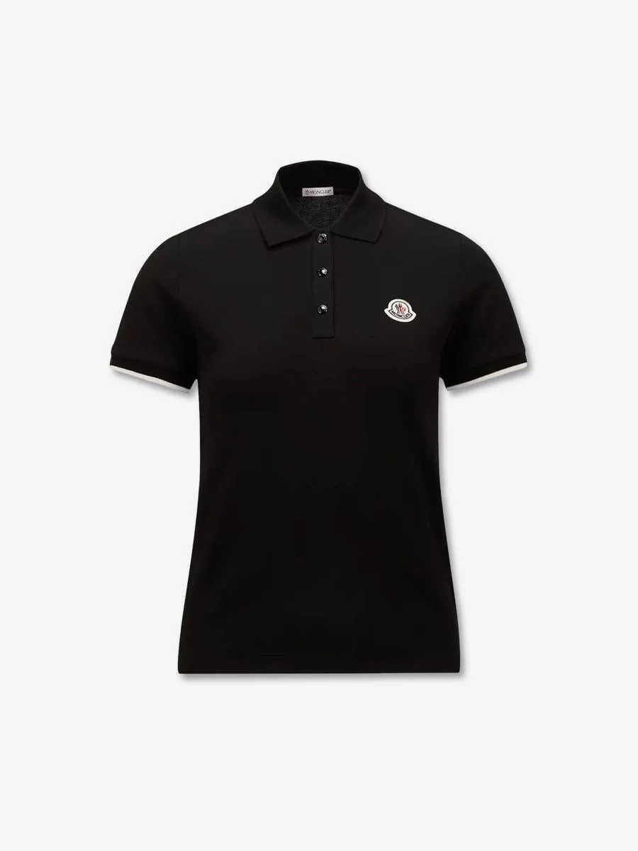 Moncler Short-Sleeve Polo Shirt - 1