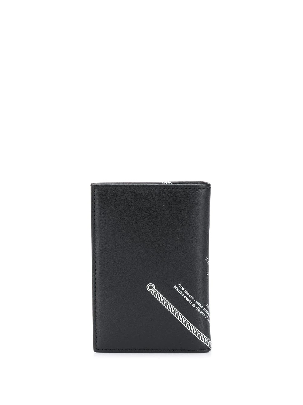 logo-print wallet - 2