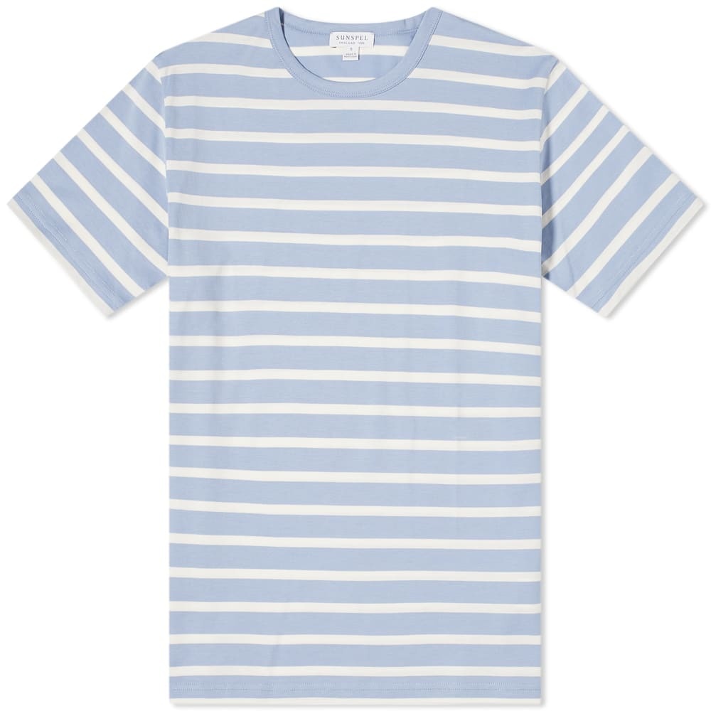 Sunspel Breton Stripe Tee - 1