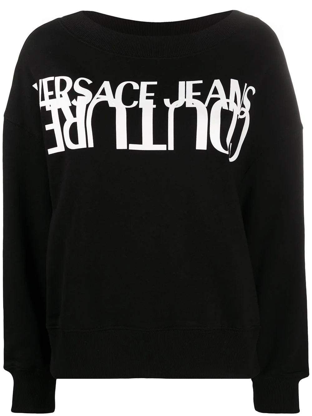 logo embroidered jumper - 1