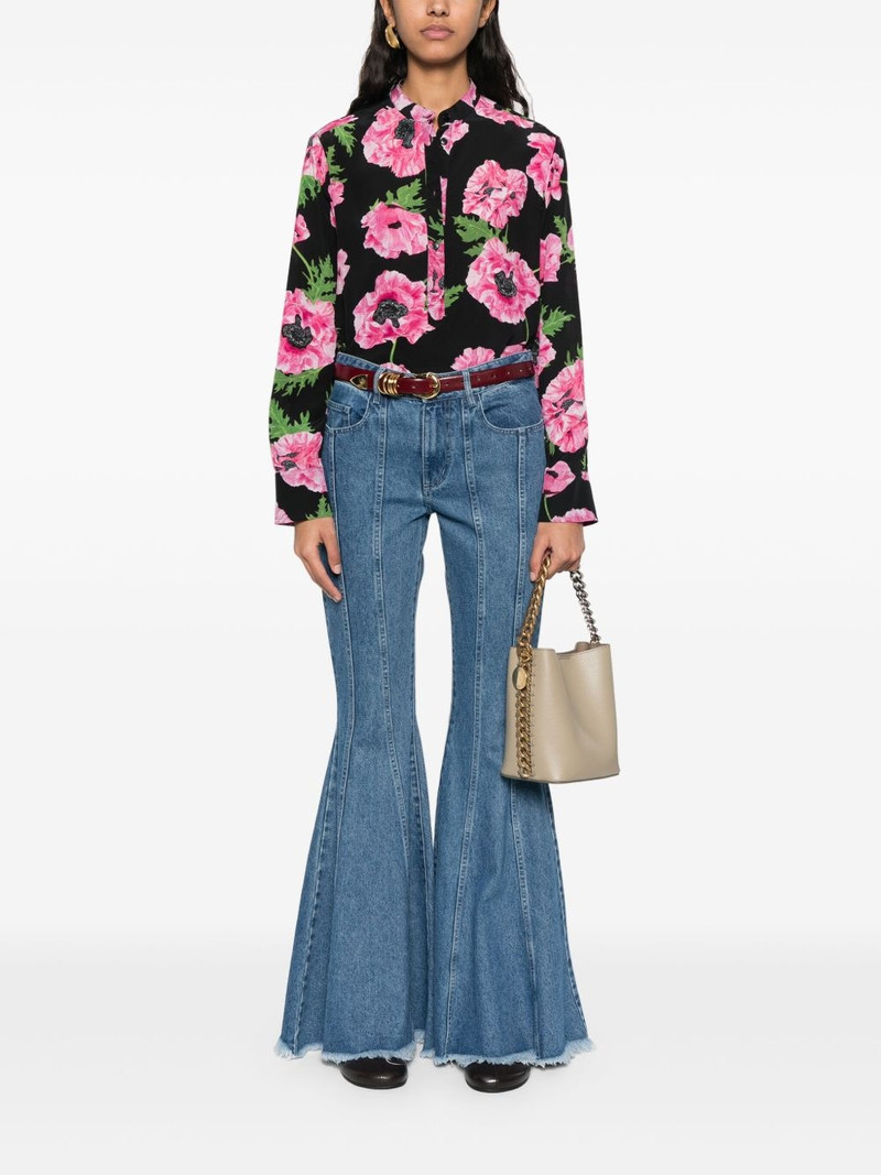 Stella McCartney poppy-print shirt outlook