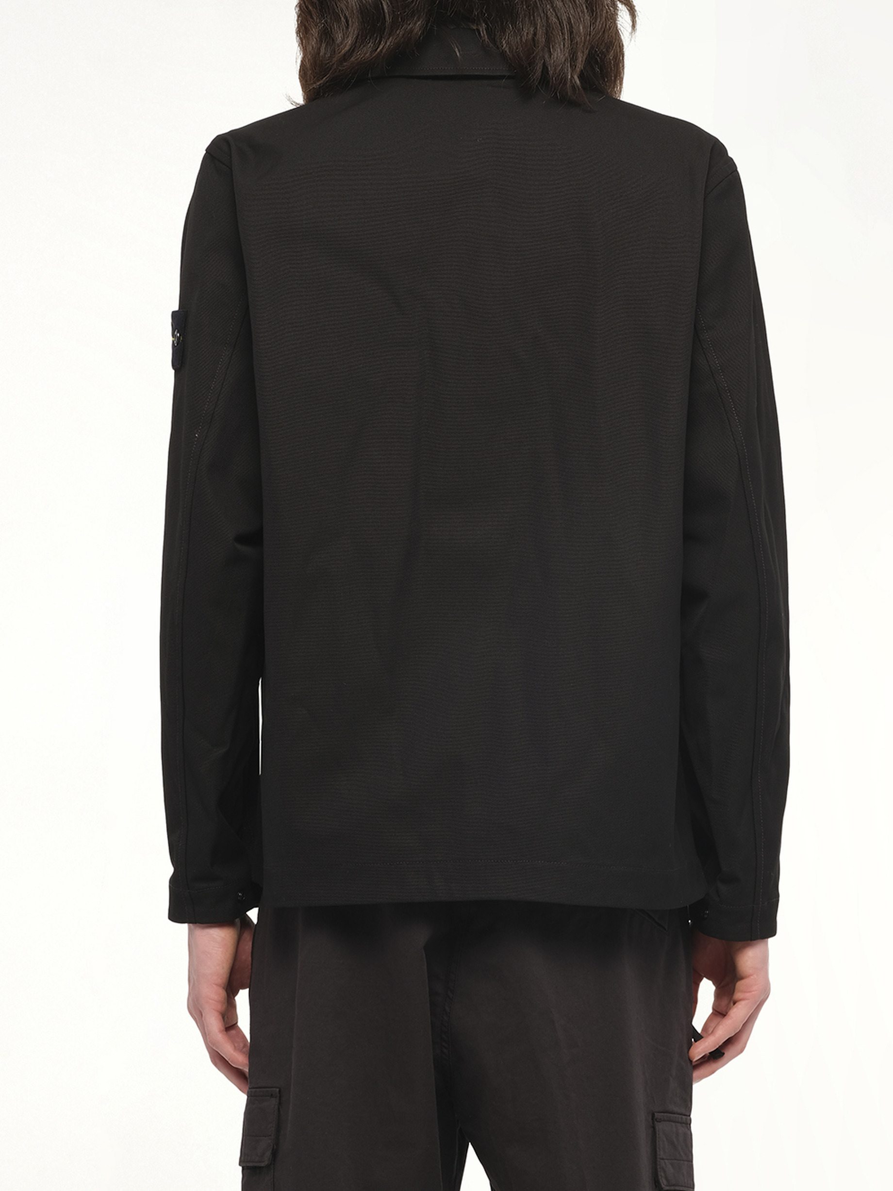 120001 Overshirt in Black - 6
