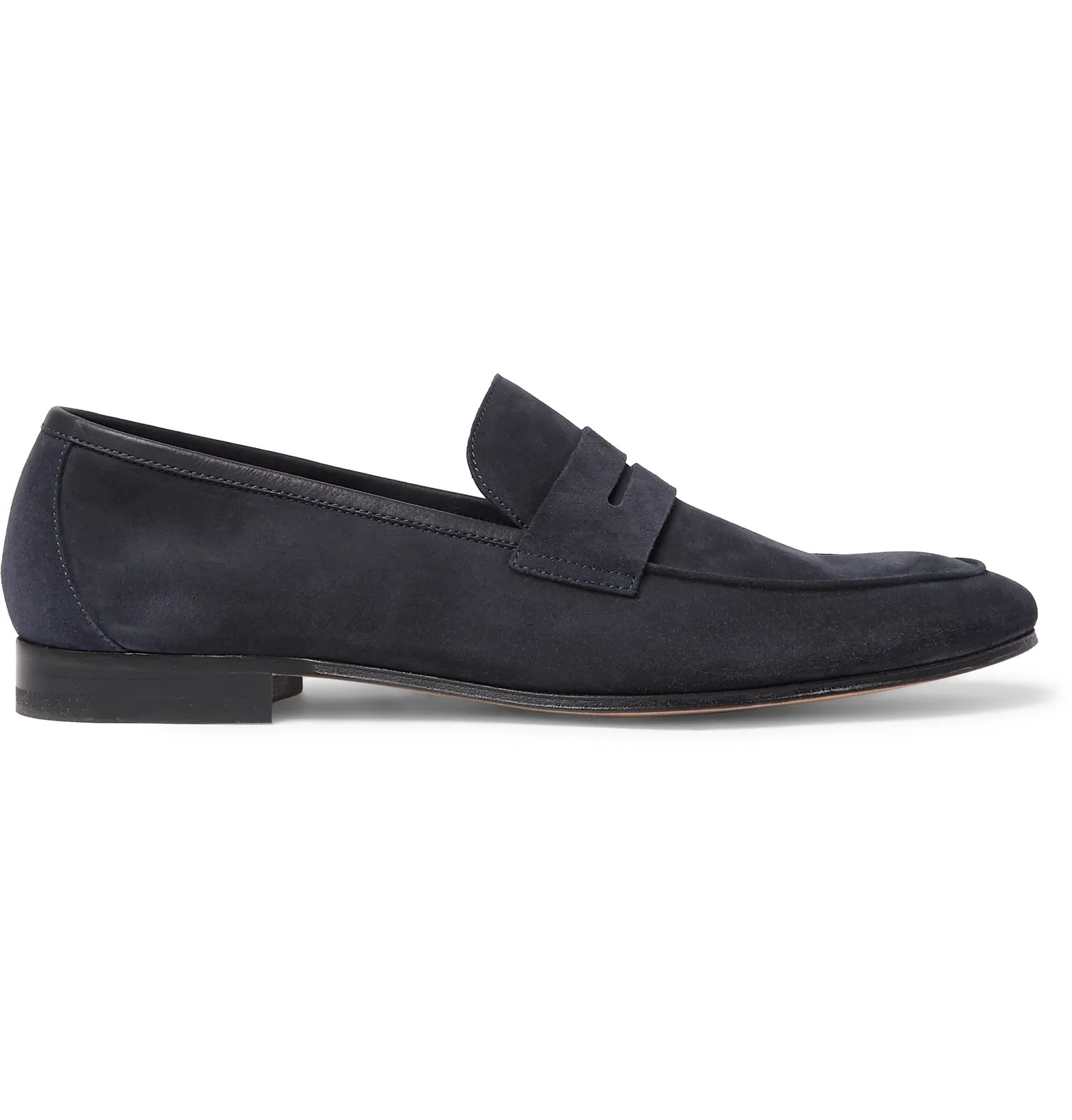 Glynn Suede Penny Loafers - 1