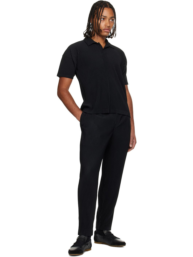 ISSEY MIYAKE Black Basics Trousers outlook