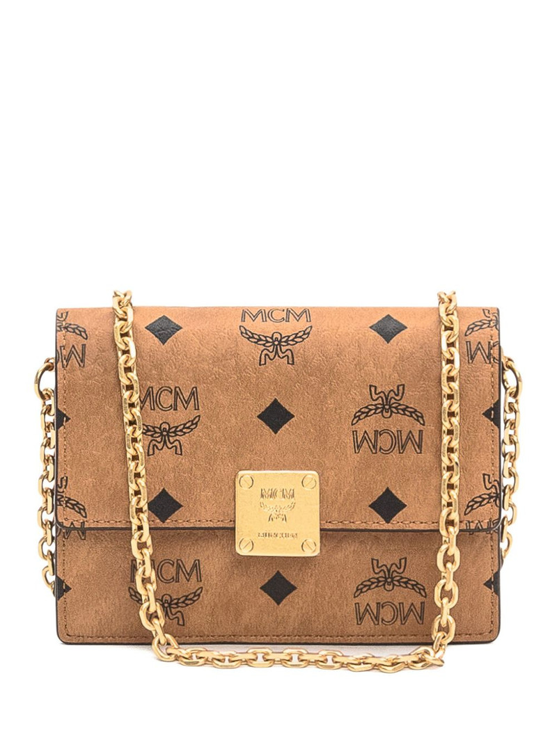 Visetos logo-plaque cross body bag 1