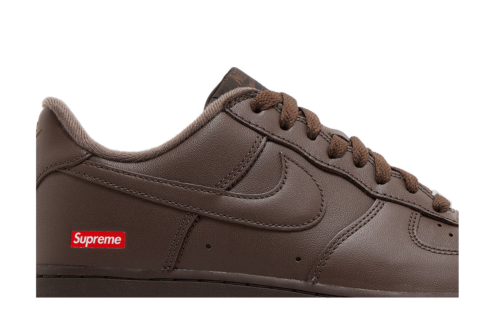Supreme x Air Force 1 Low 'Box Logo - Baroque Brown' - 2