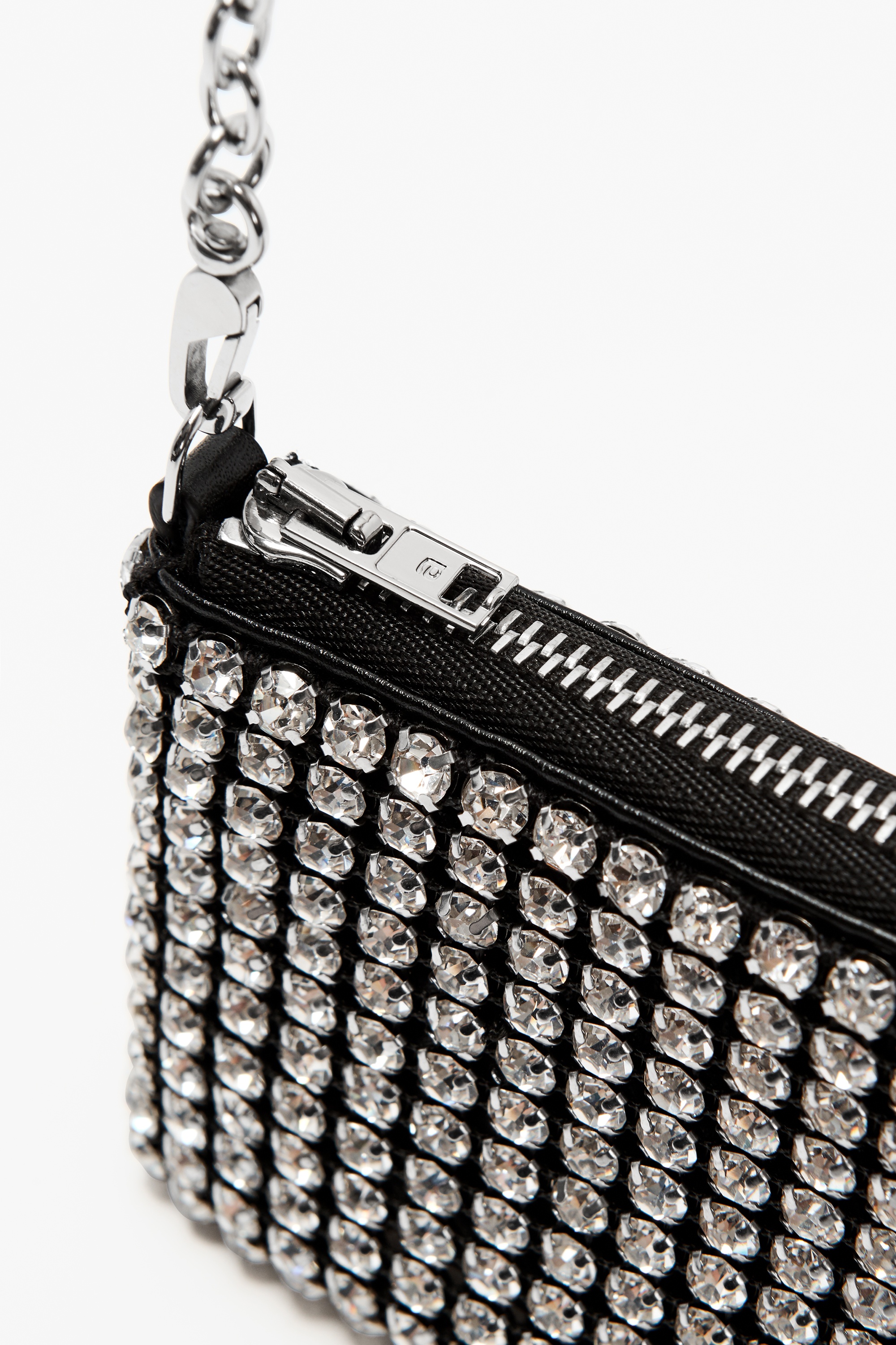 HEIRESS RHINESTONE NANO POUCH - 4