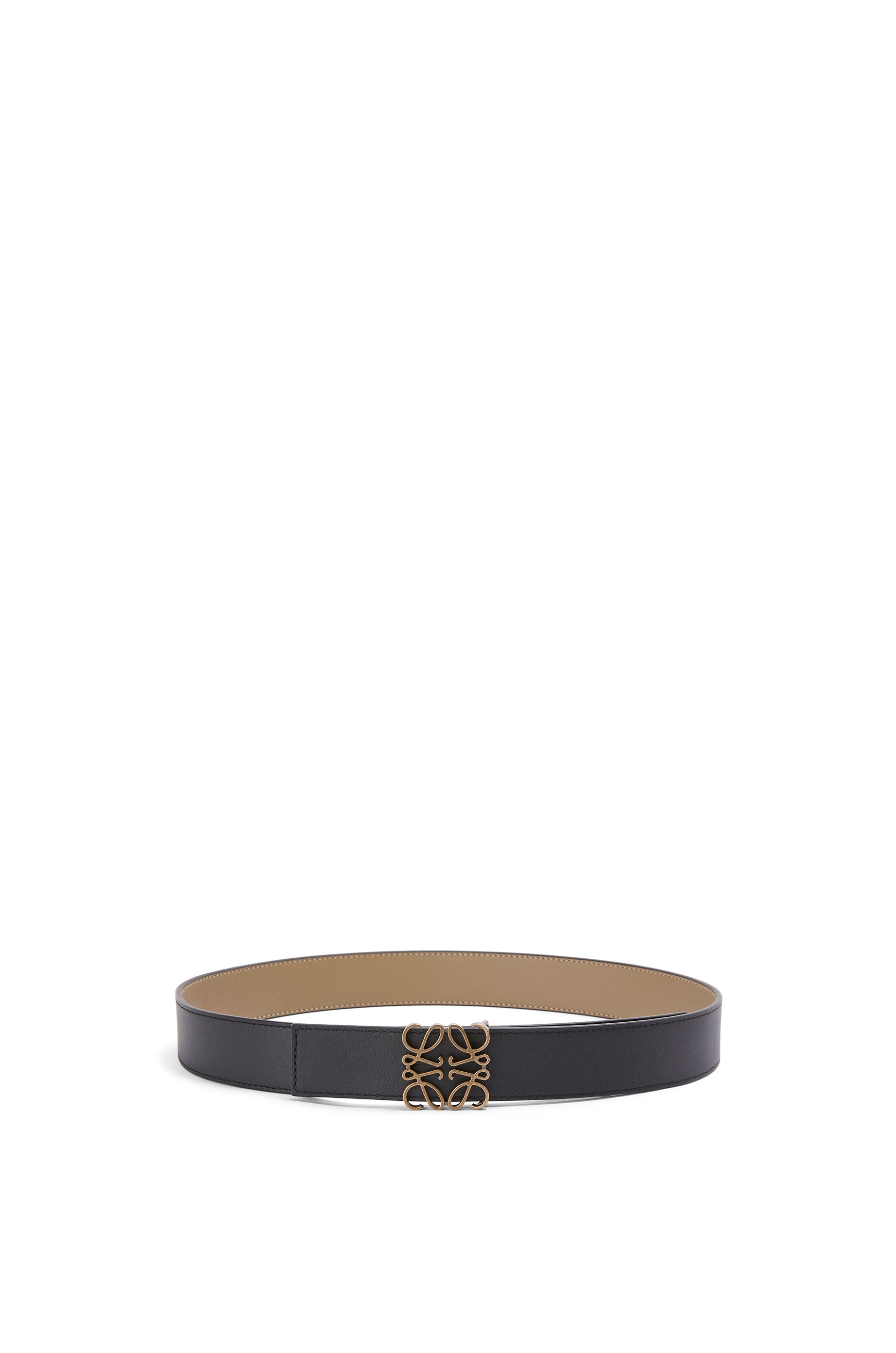 Anagram belt in smooth calfskin - 3