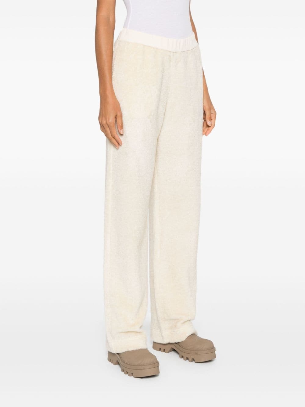 fleece track pants - 3