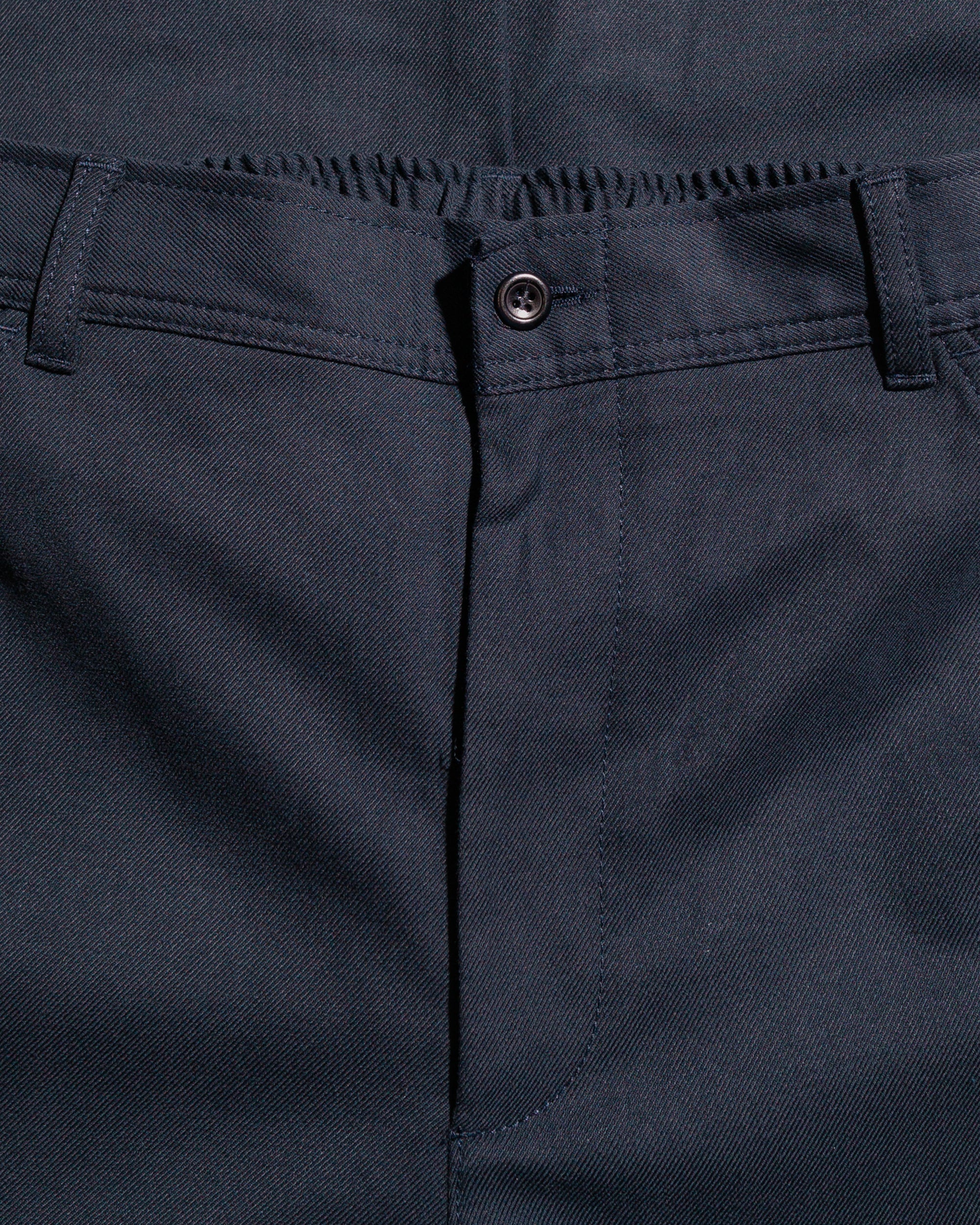 Ragnar Cotton Wool Twill Trouser Dark Navy - 5