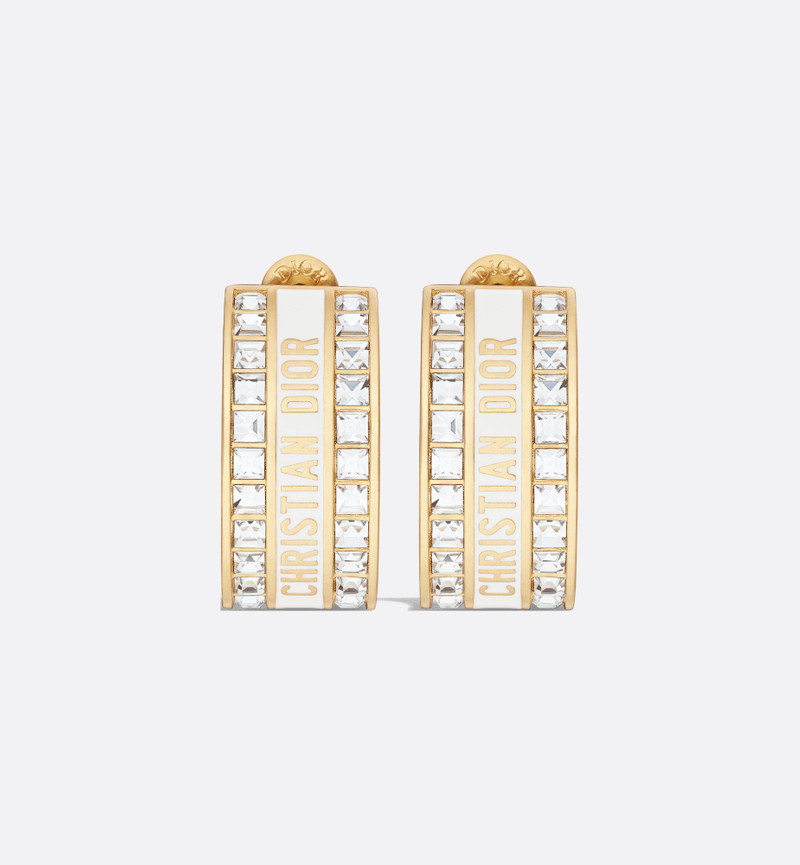 Dior Dior Night Code Hoop Earrings outlook