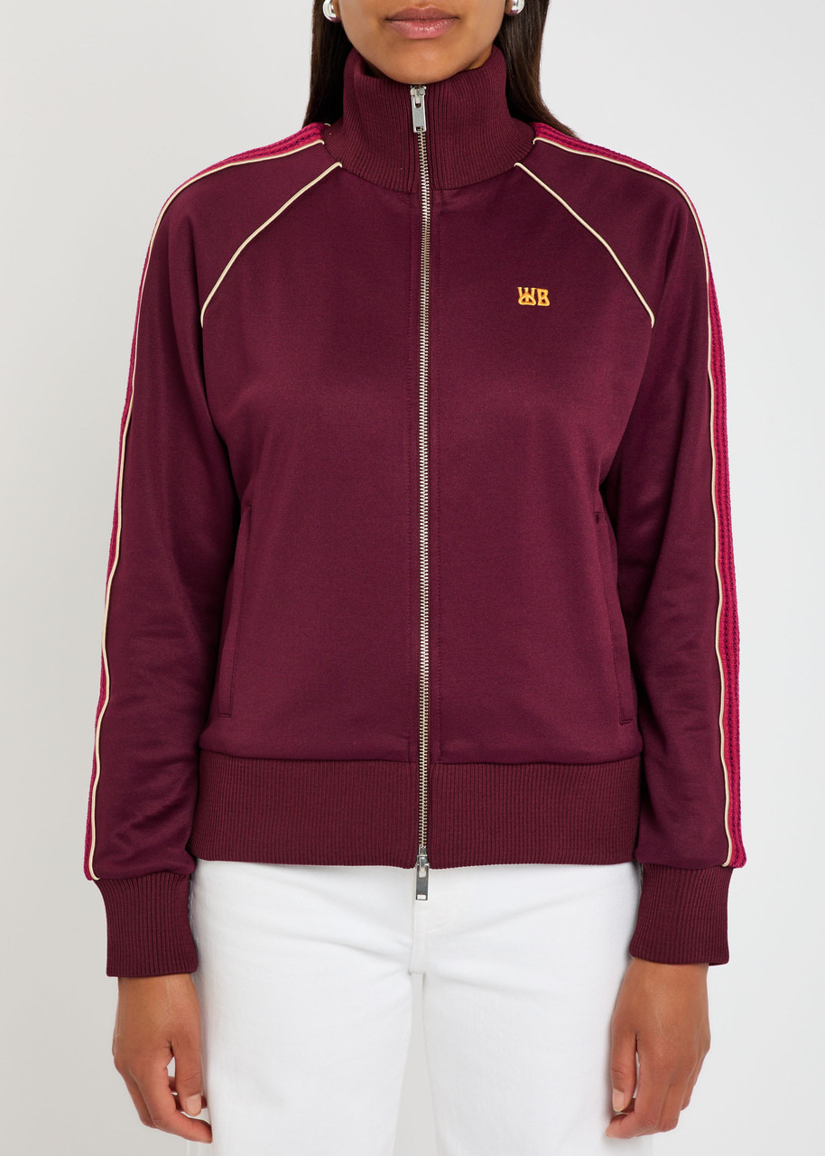 Wales Bonner Mantra Logo-embroidered Jersey Track Jacket - 2