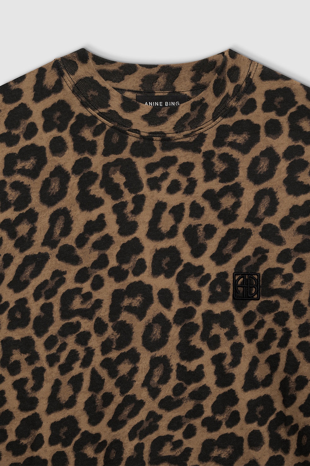 Avi Tee - Black And Brown Leopard - 4