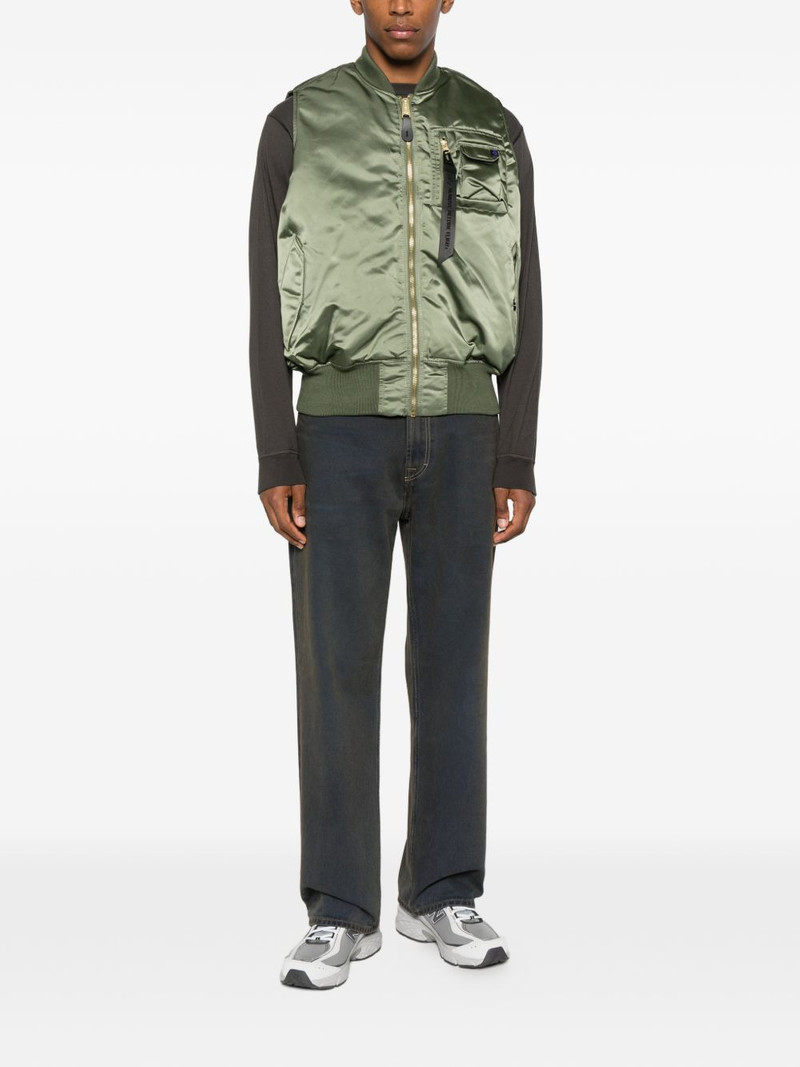 ALPHA INDUSTRIES zip pocket gilets outlook