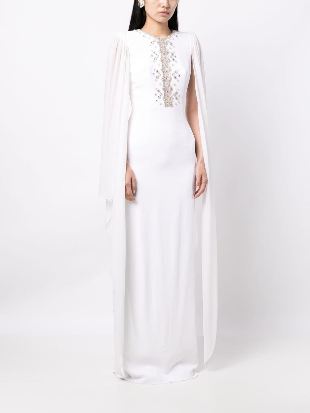 Saga crystal-embellished dress - 3