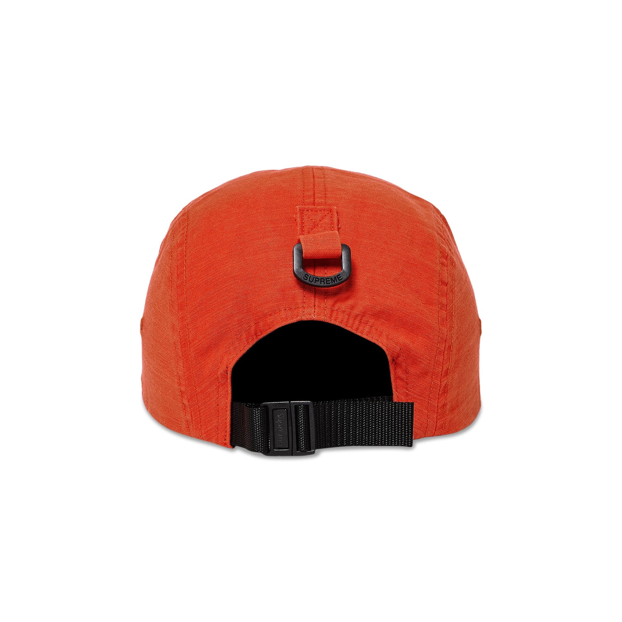 Supreme Arabic Label Camp Cap 'Dark Orange' - 4