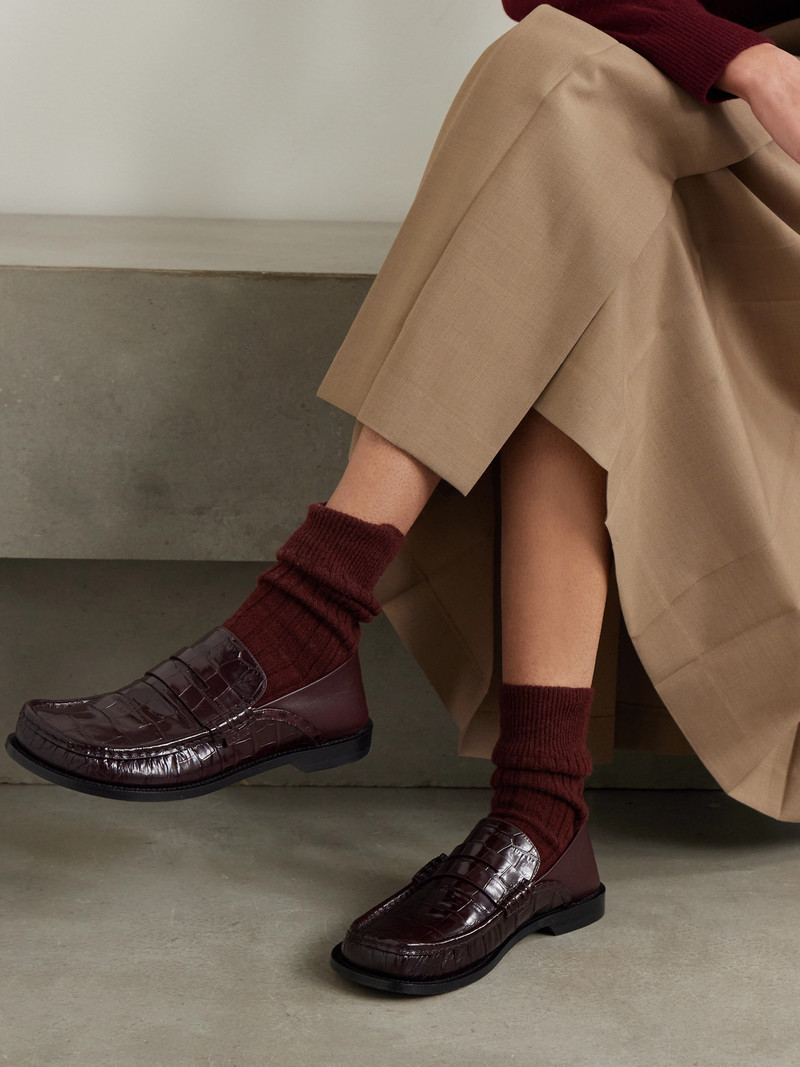 The Elder Statesman Ribbed Cashmere Socks outlook