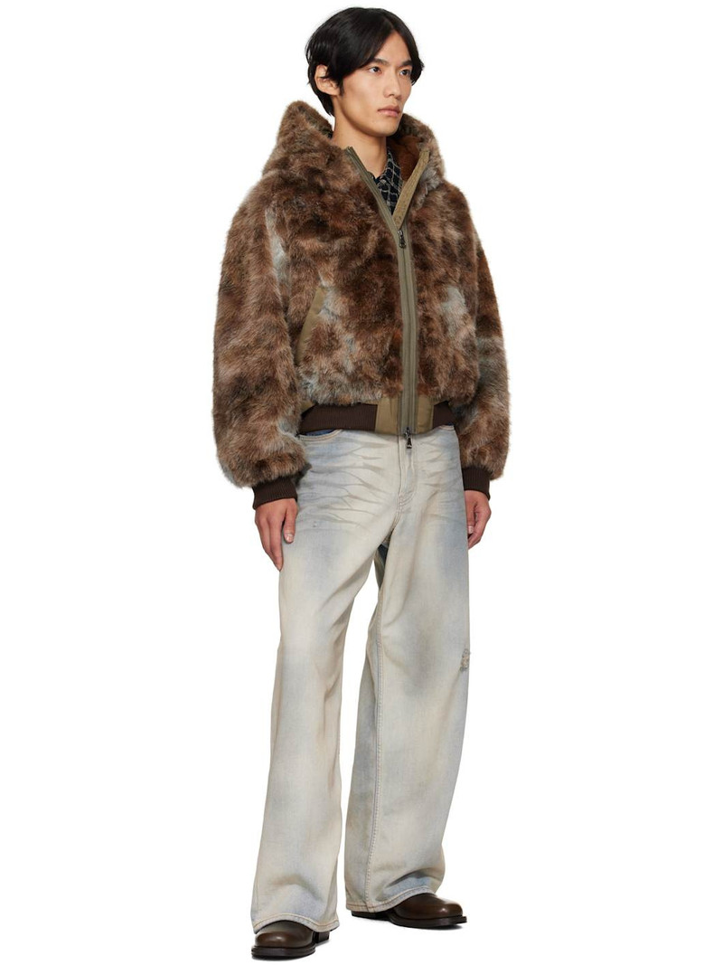 Andersson Bell Brown Vanessa Faux-Fur Jacket outlook