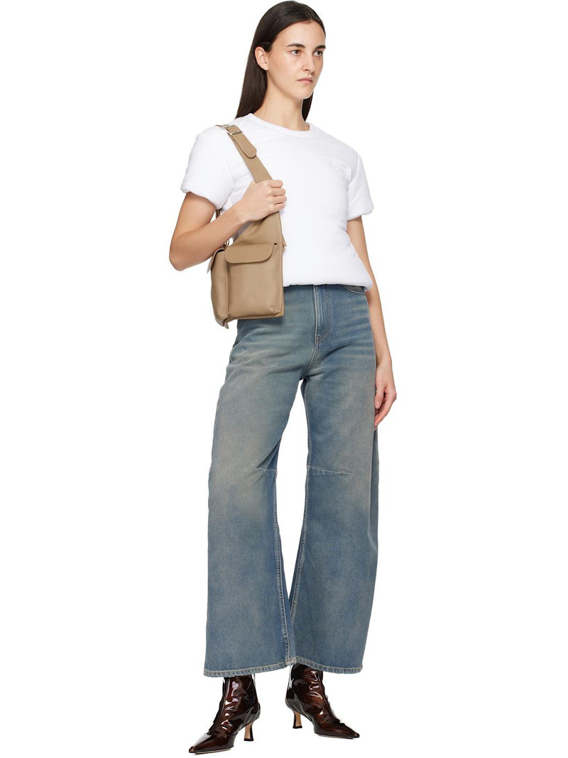 Aeyde Brown Sila Patent Leather Boots outlook