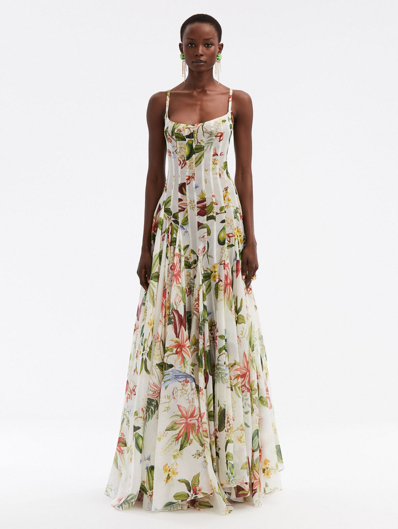 FLORA & FAUNA GAZAR GOWN 1