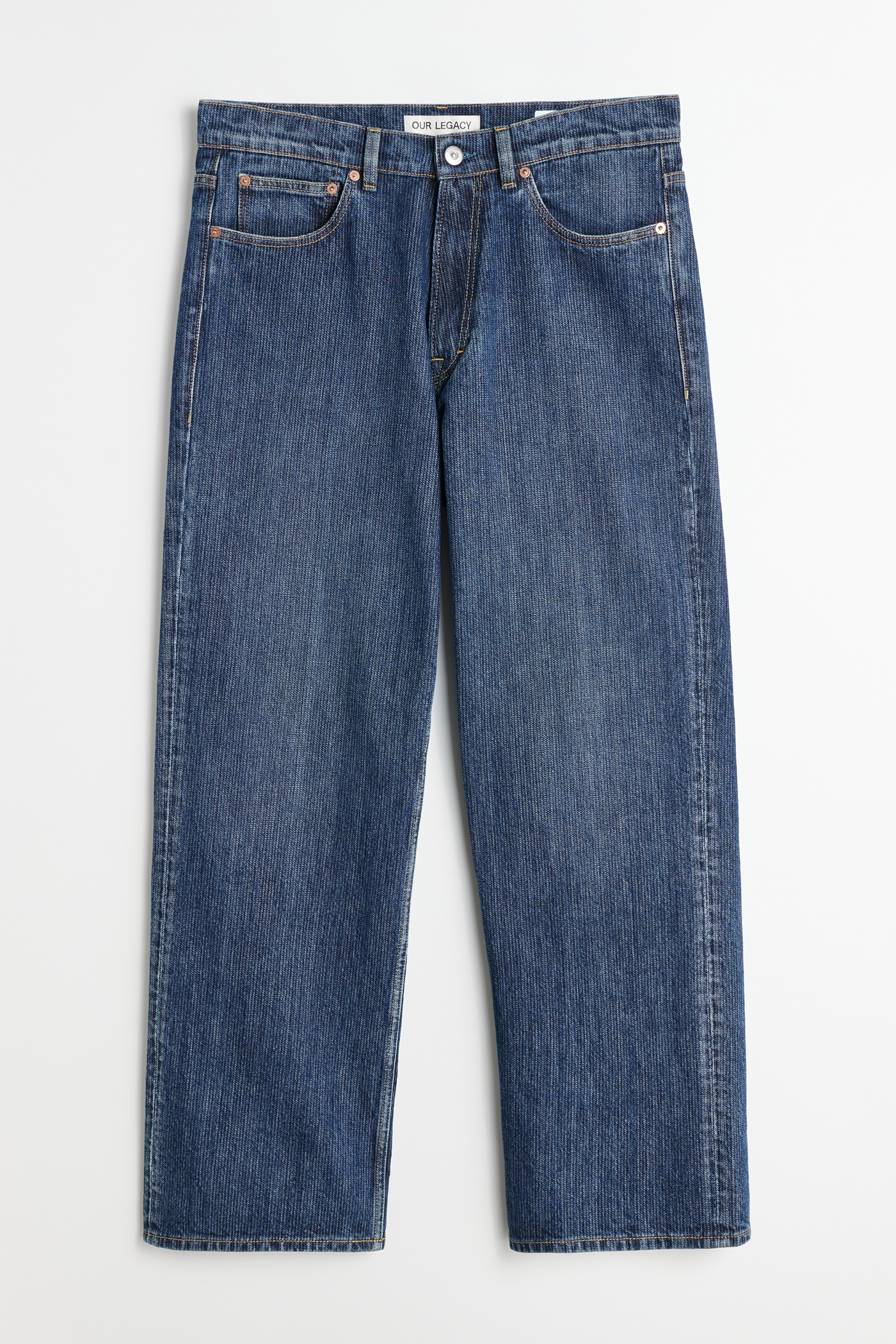 Third Cut Jeans Deep Blue Chain Twill - 1