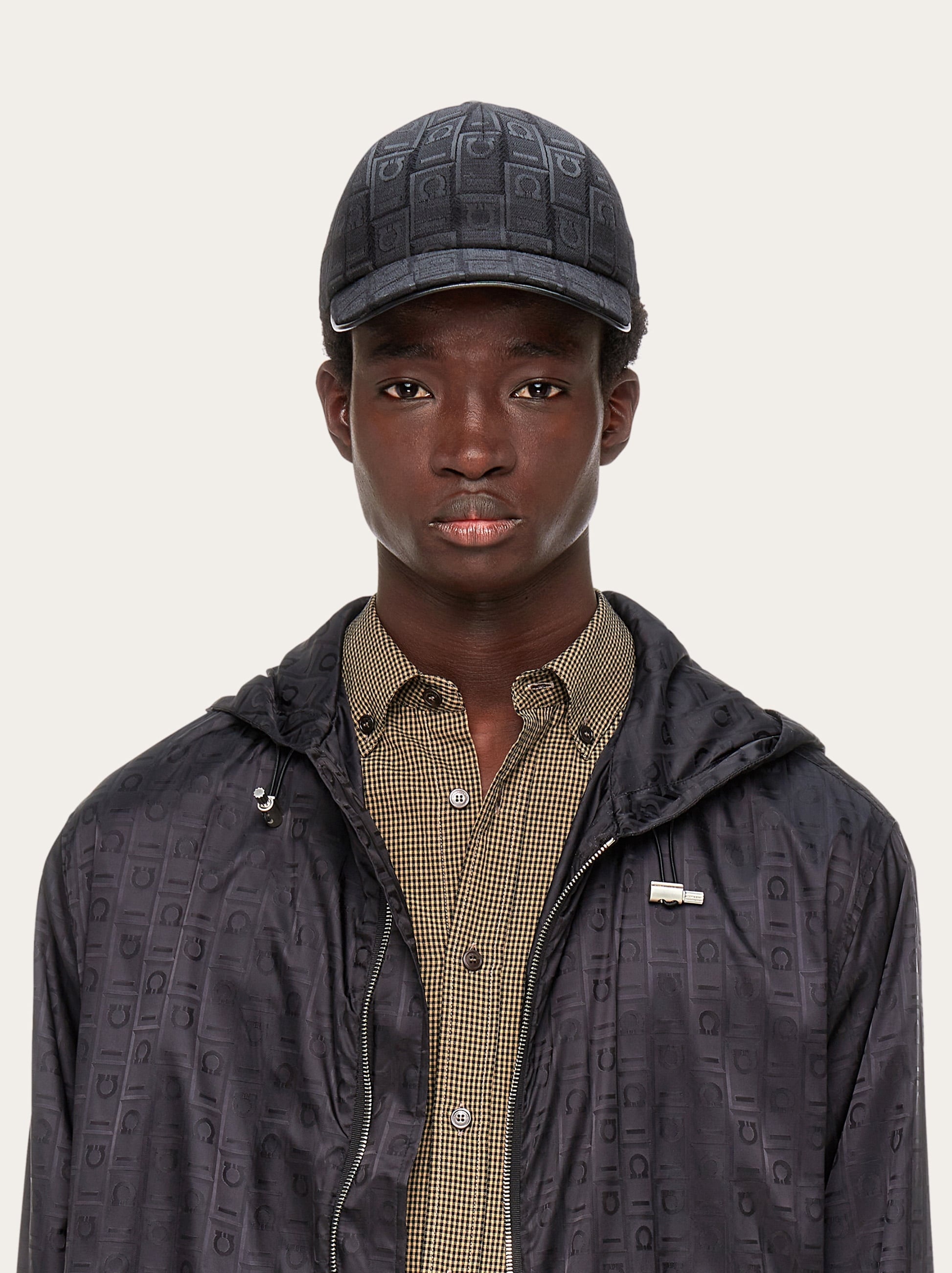 Baseball cap with Gancini Monogram - 2