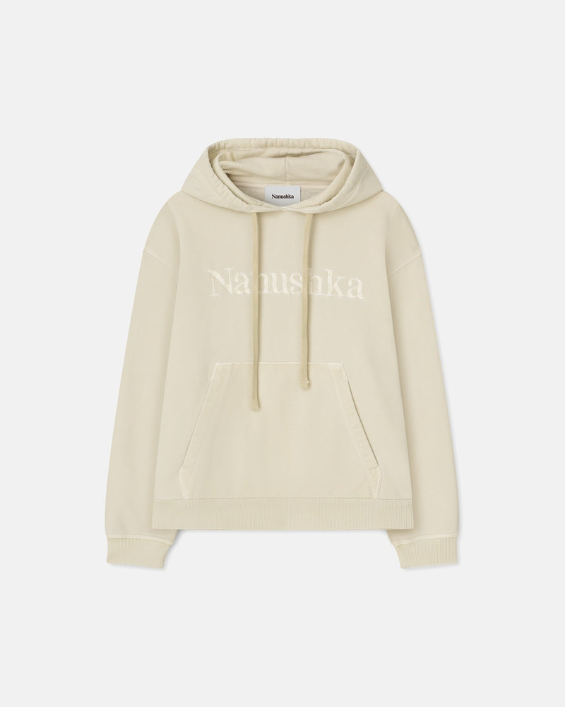Organically Grown Cotton-Fleece Hoodie - 1