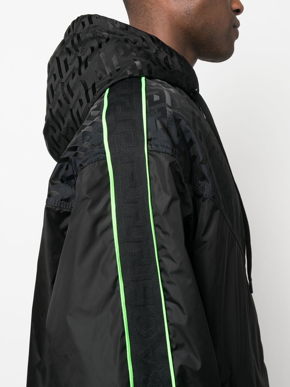 panelled logo-print track jacket - 5