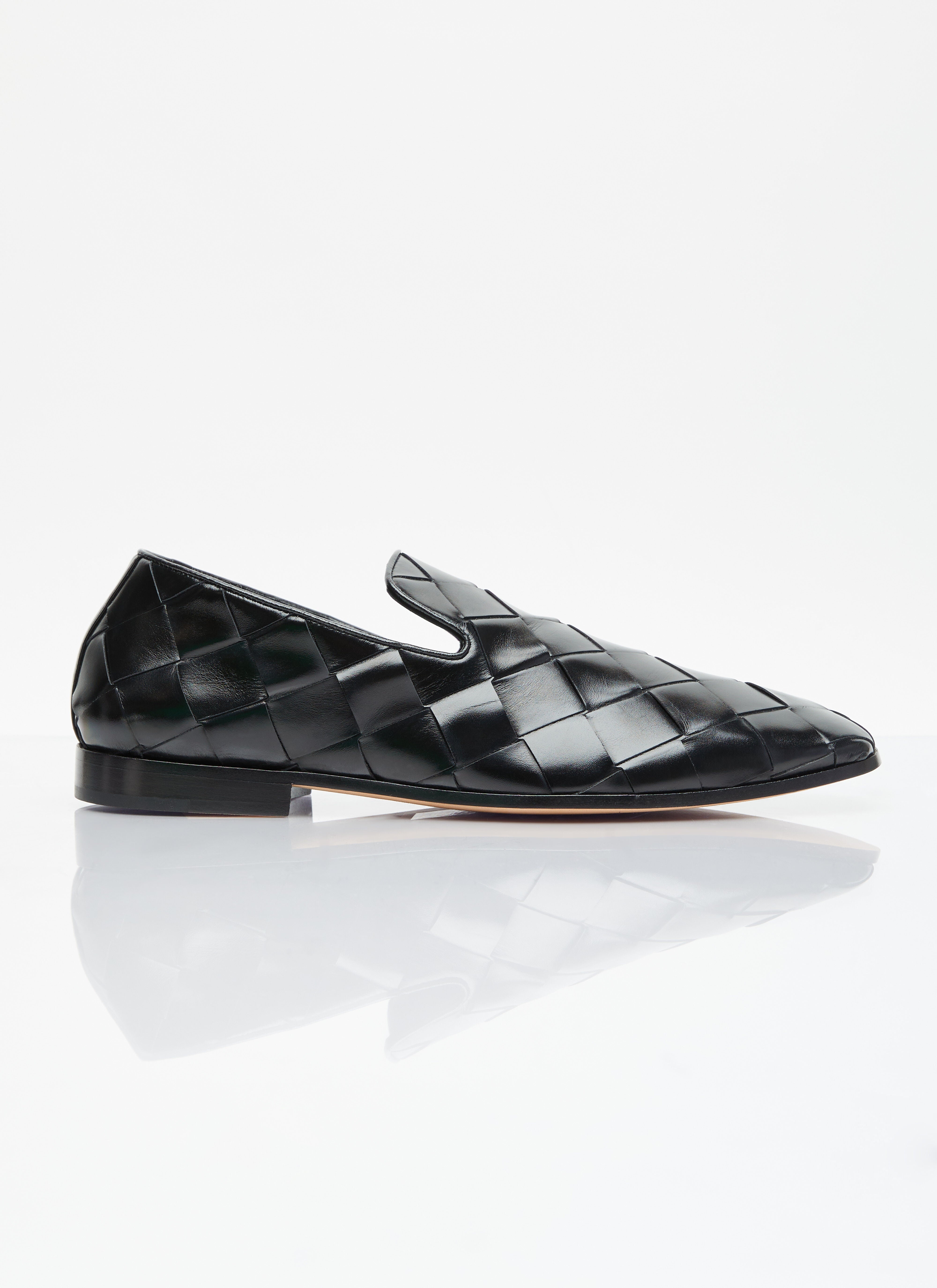 Bottega Veneta Men Intreccio Loafers - 1