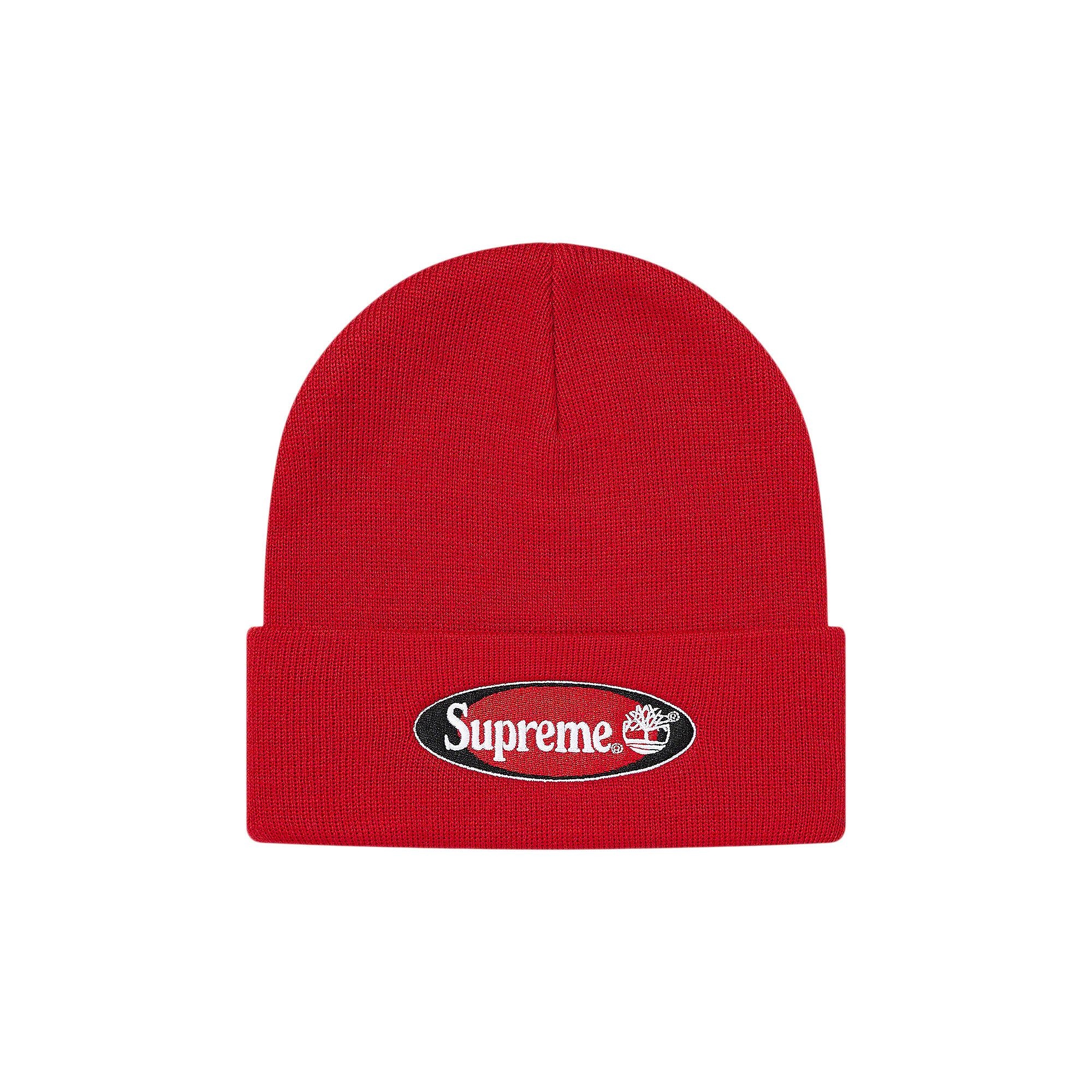 Supreme x Timberland Beanie 'Red' - 1