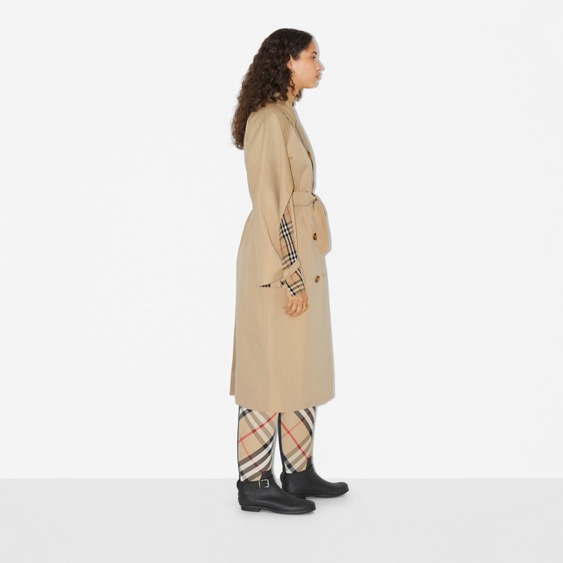 코튼 Gabardine 트렌치 코트 3