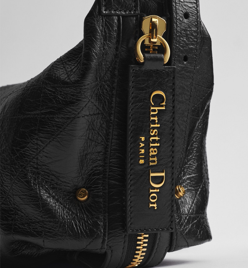 Small D-Journey Crinkled Calfskin Bag 5