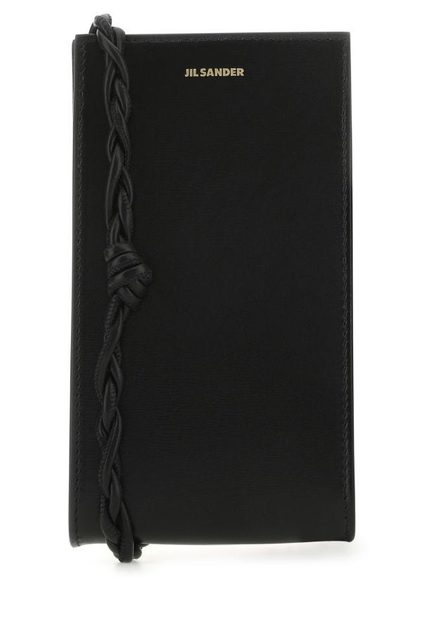 Black leather iPhone case - 1