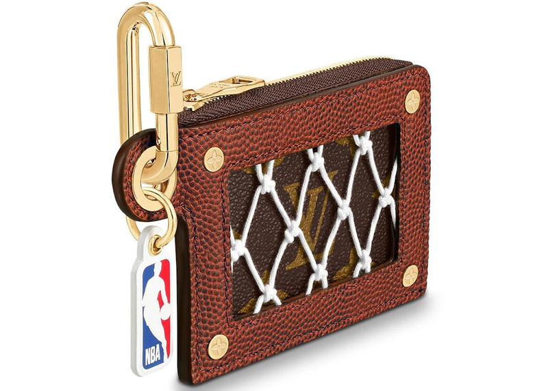 Louis Vuitton Louis Vuitton x NBA Legacy Net Zippy Card Holder Black/Brown outlook