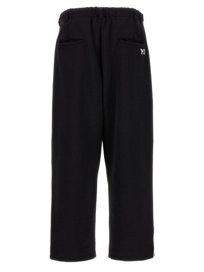 Y-3 Side Band Joggers Pants White/Black outlook