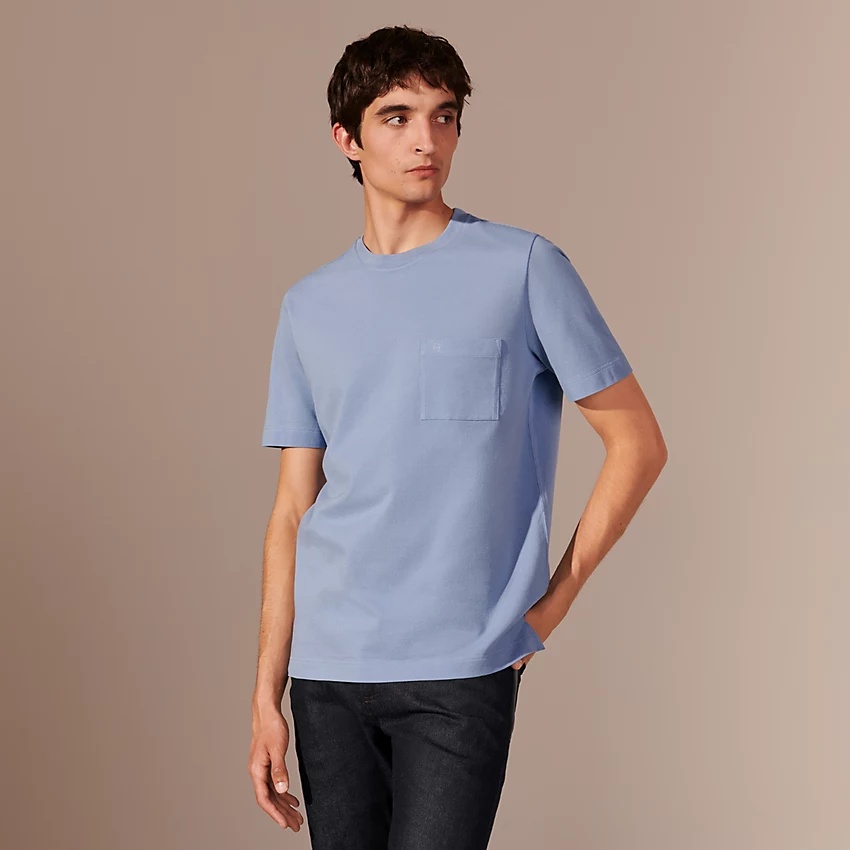 "H" embroidered T-shirt - 1