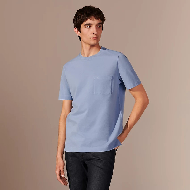 "H" embroidered T-shirt 1