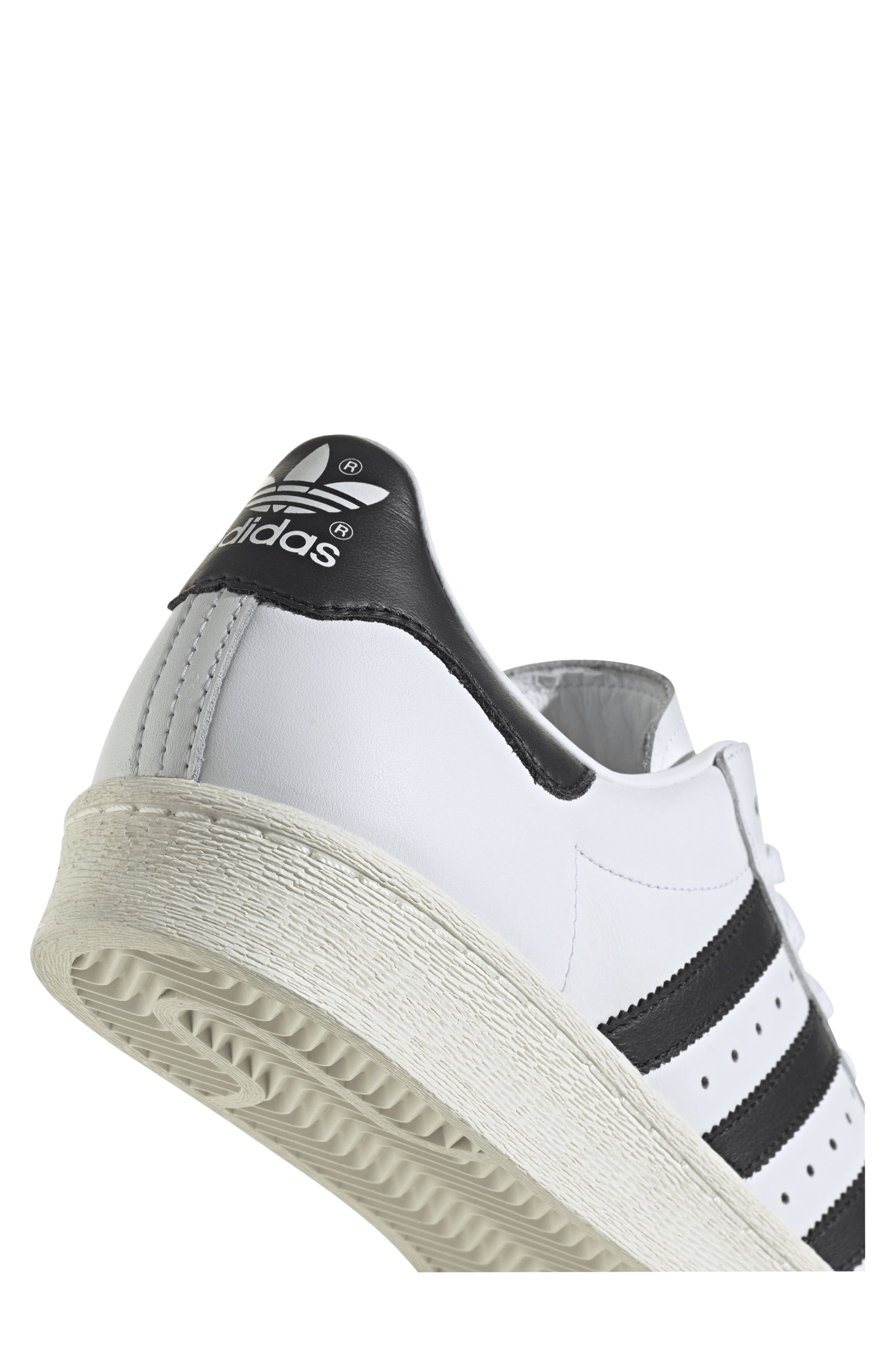 adidas Superstar '82 Low Top Sneaker in Ftwwht/cbl at Nordstrom - 7