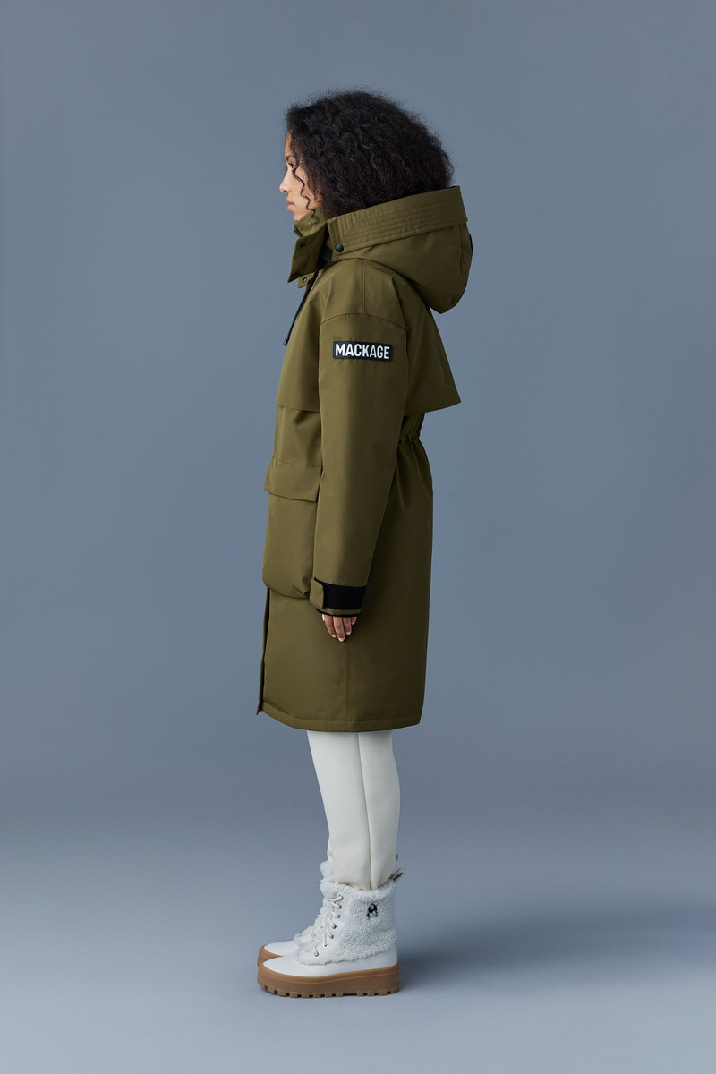 KAMRYN agile-360 down parka with hood 3